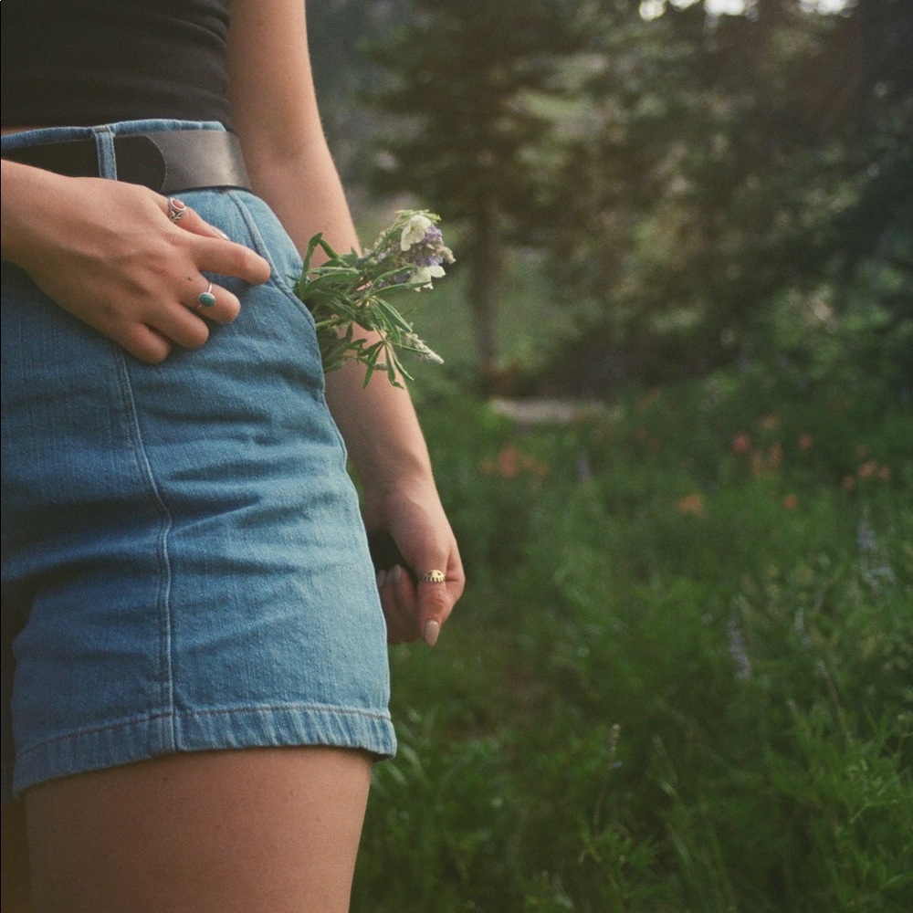 Zara mom shorts